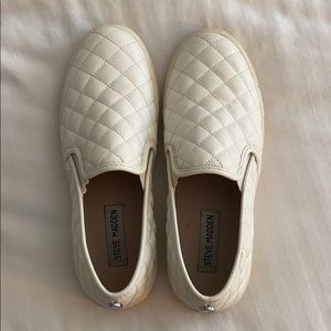 White Steve Madden shoes
